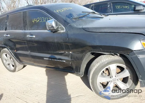 2015 Jeep Grand Cherokee Overland z USA, uszkodzony, nr VIN 1C4RJFCG9FC237173